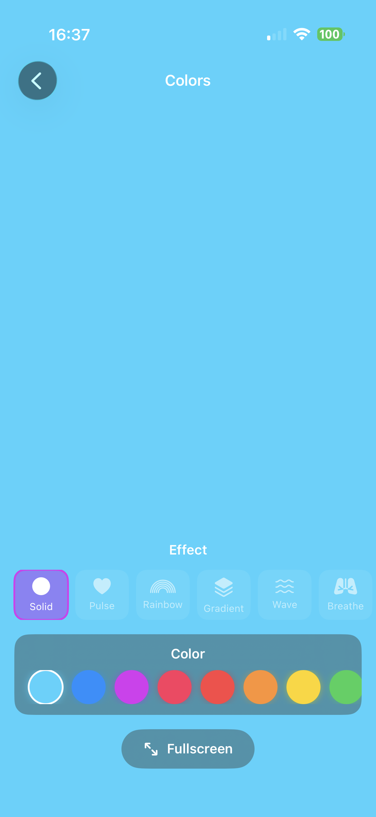 Color Effects screenshot