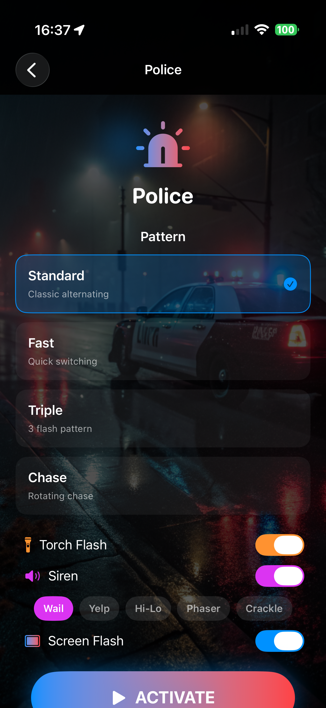 Police Lights screenshot