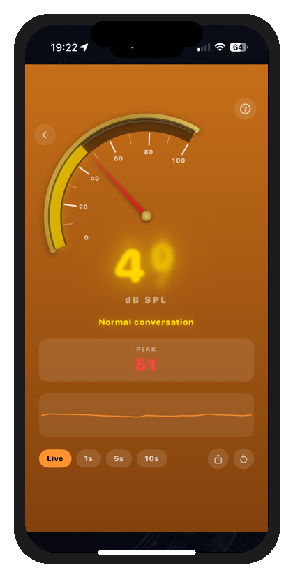 soundMeter screenshot